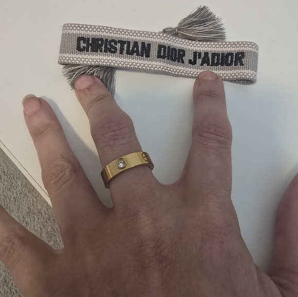 Dior Gray Jewelry Accessory